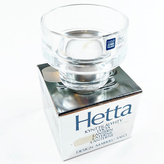 Arabia Finn Crystal Hetta kynttilälyhty