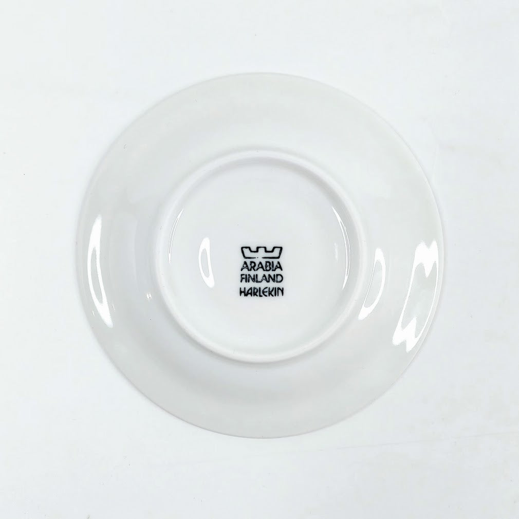 Arabia Harlekin mokkakuppisetti 8 osaa