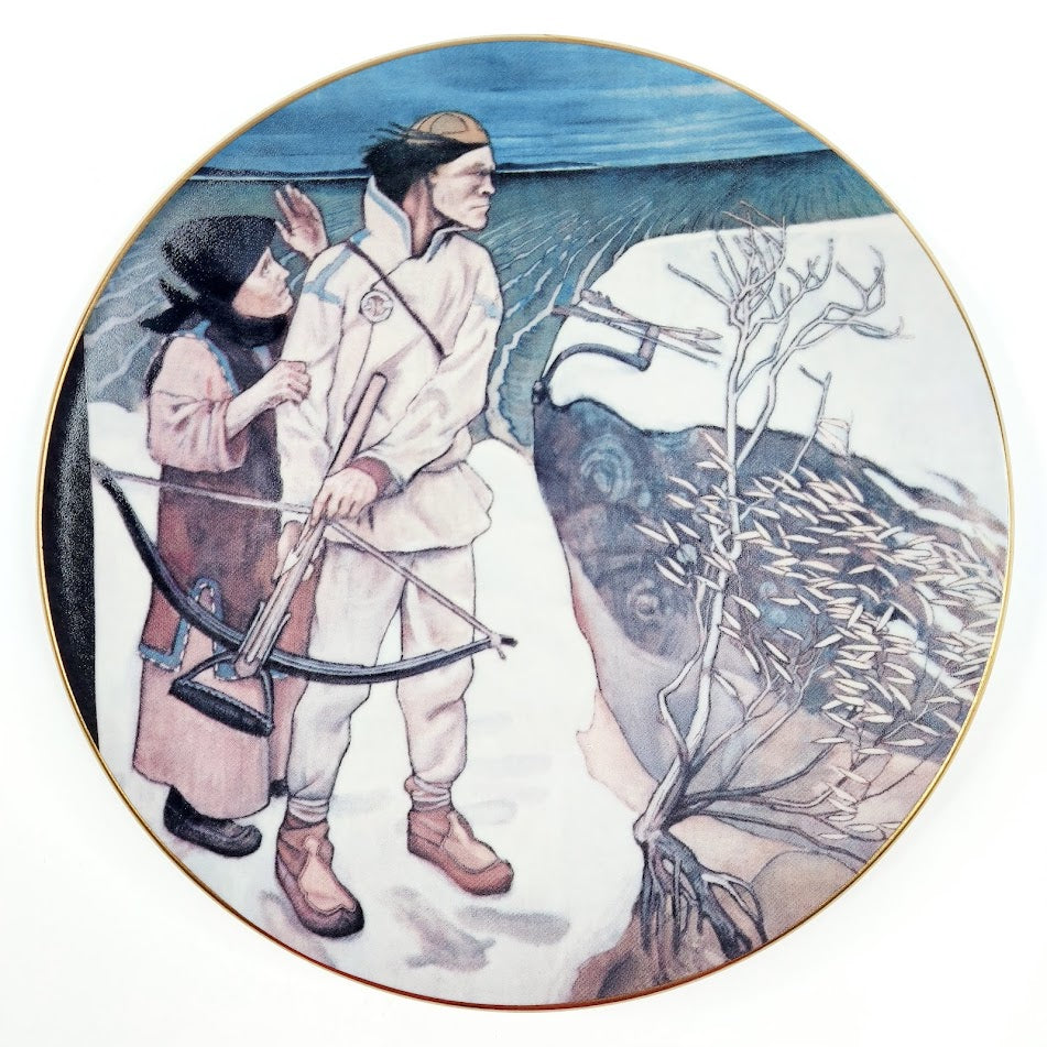 Arabia Kalevala 2 Joukahaisen kosto seinälautanen