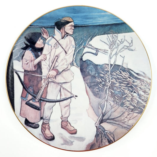 Arabia Kalevala 2 Joukahaisen kosto seinälautanen