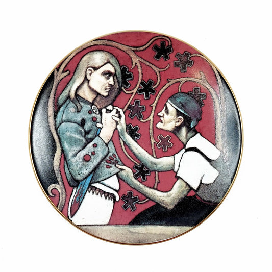 Arabia Kalevala Velisurmaaja seinälautanen