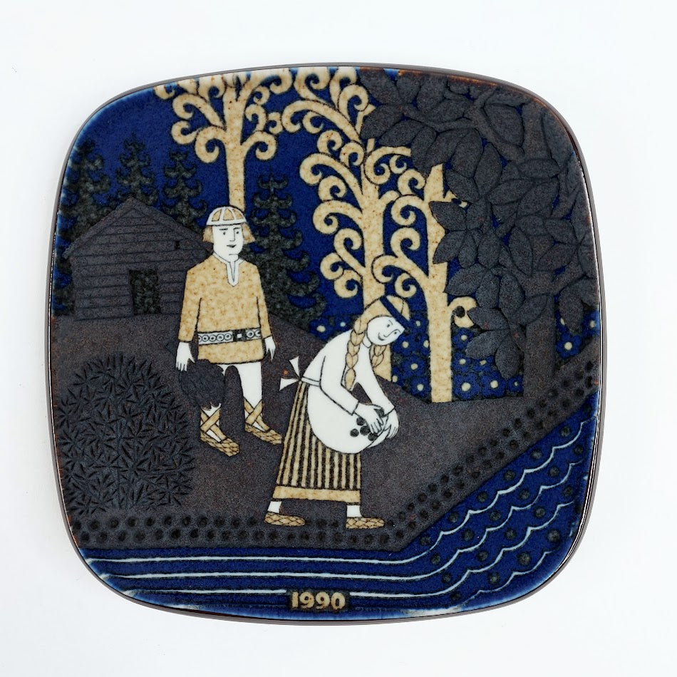 Arabia Kalevala vuosilautanen 1990