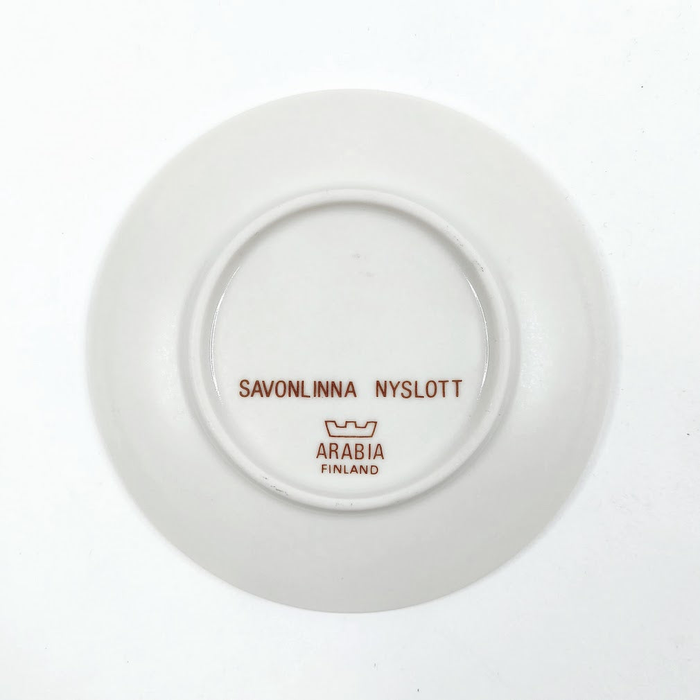 Arabia Kaupunki Savonlinna koristelautanen
