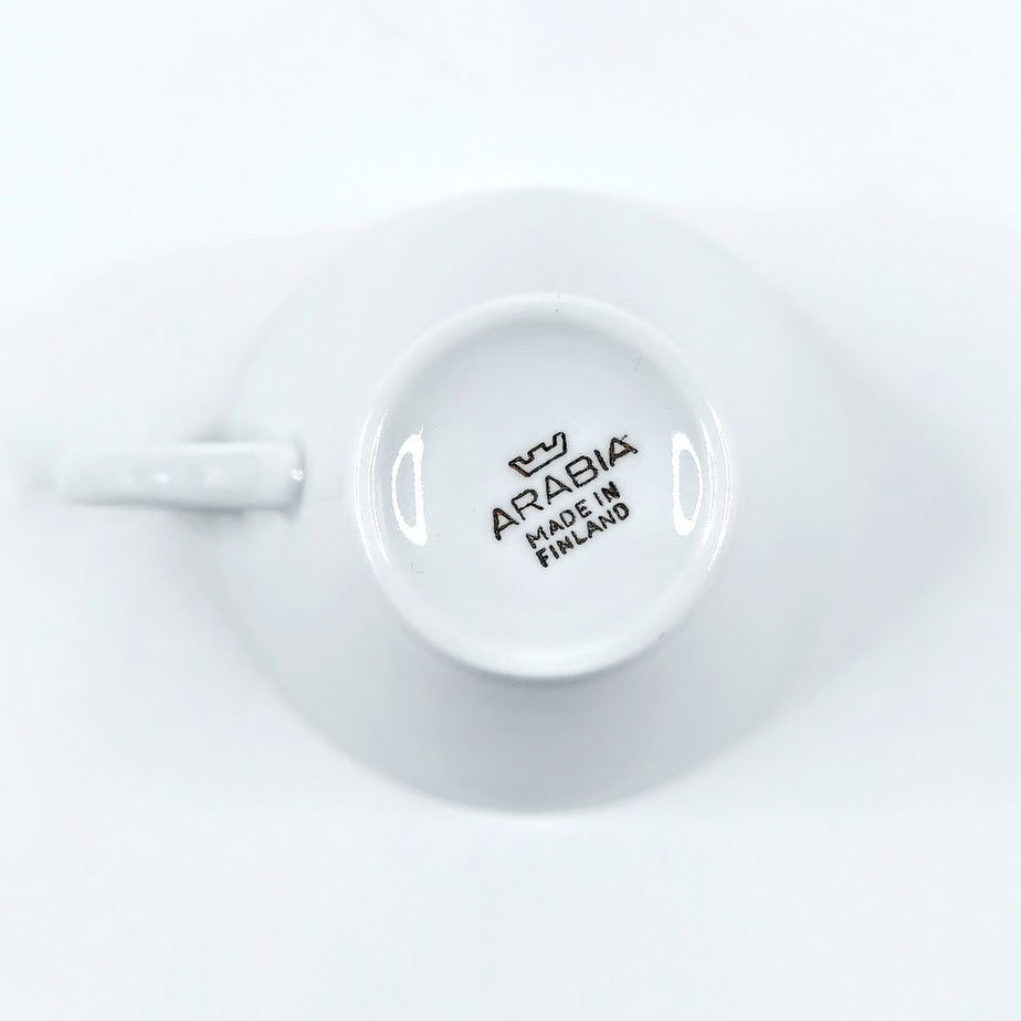 Arabia Lemmikki kahvikuppi ja asetti 2 kpl