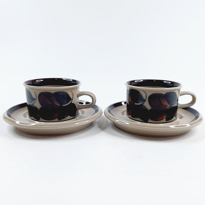 Arabia Ruija mokkakuppisetti 4 osaa