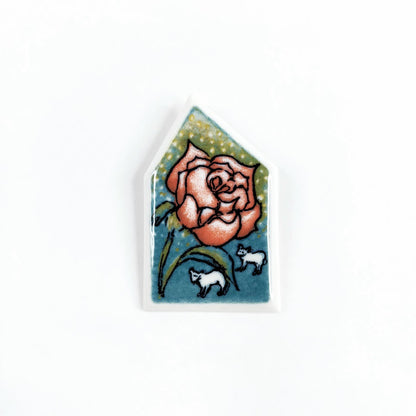 Arabia Ruusun sulle antaisin rintakoru