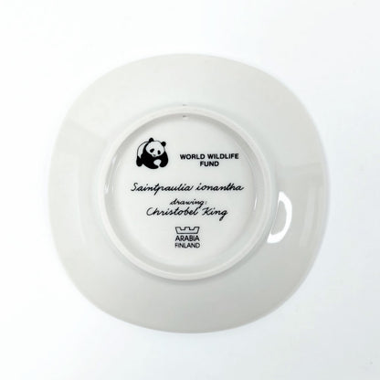 Arabia Saintpaulia ionantha seinälautanen