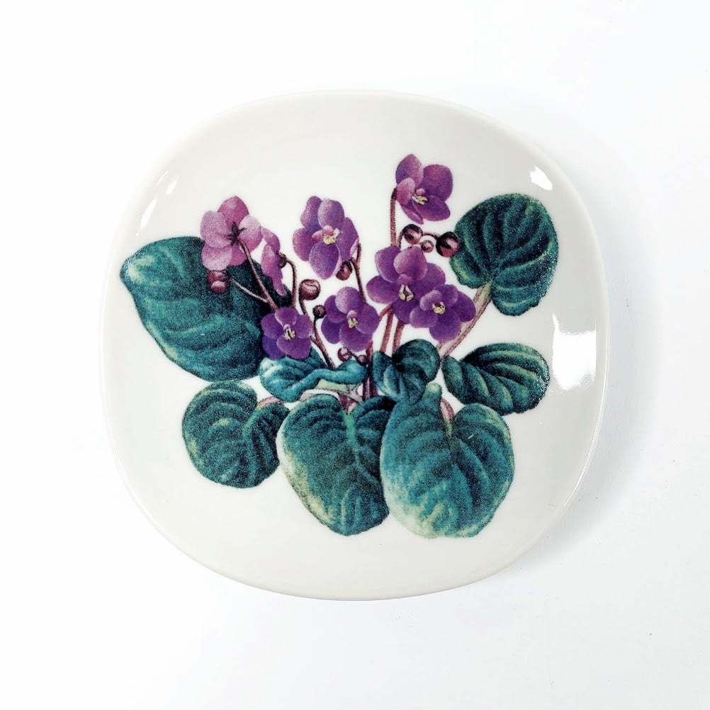 Arabia Saintpaulia ionantha seinälautanen