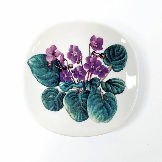 Arabia Saintpaulia ionantha seinälautanen