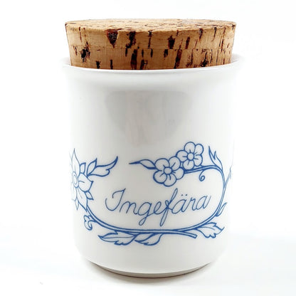 Arabia Sininen Keittiö ingefära purkki