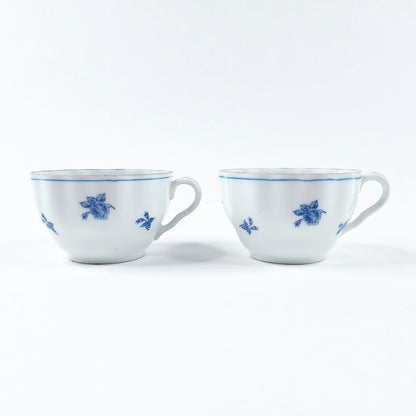 Arabia Sininen Ruusu kahvikuppisetti 4 osaa