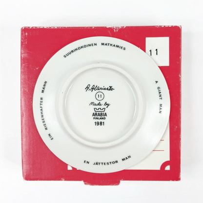 Arabia Suurikokoinen matkamies seinälautanen