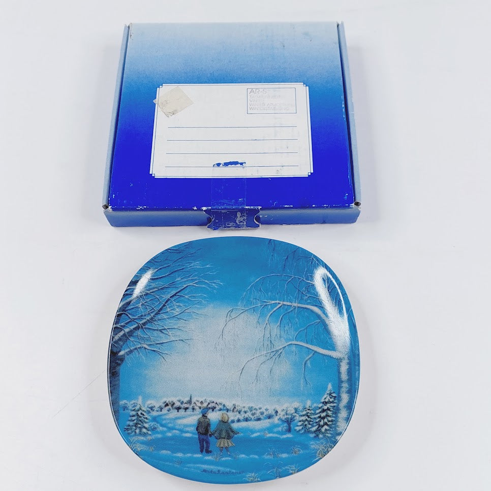 Arabia Talvitunnelmia seinälautanen