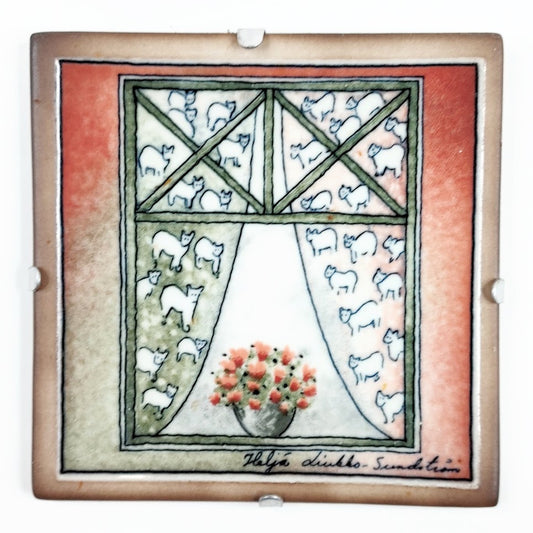 Arabia VVO Iloa asumiseen seinälaatta