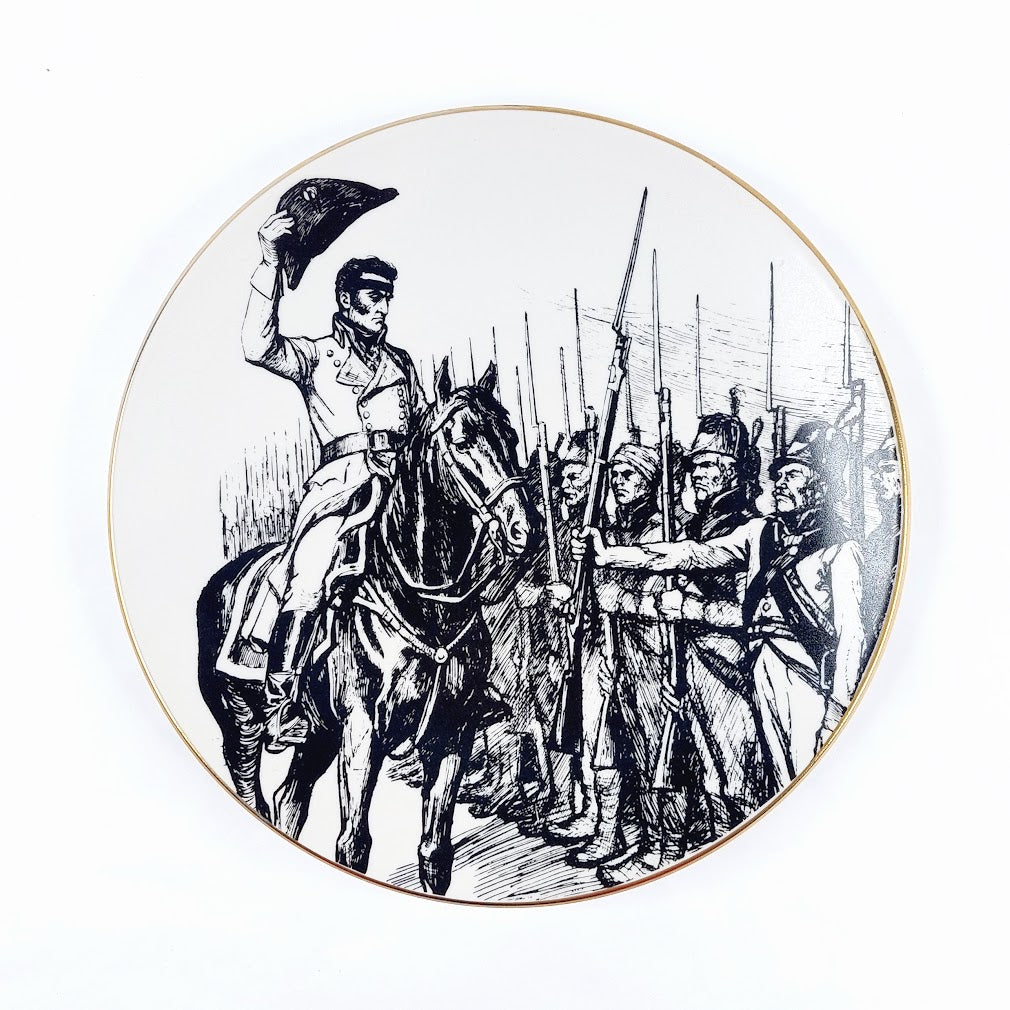 Arabia Vänrikki Stoolin tarinat Döbeln Juuttaalla seinälautanen