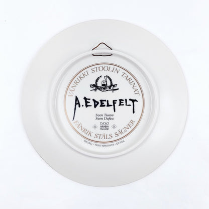 Arabia Vänrikki Stoolin tarinat Sven Tuuva seinälautanen