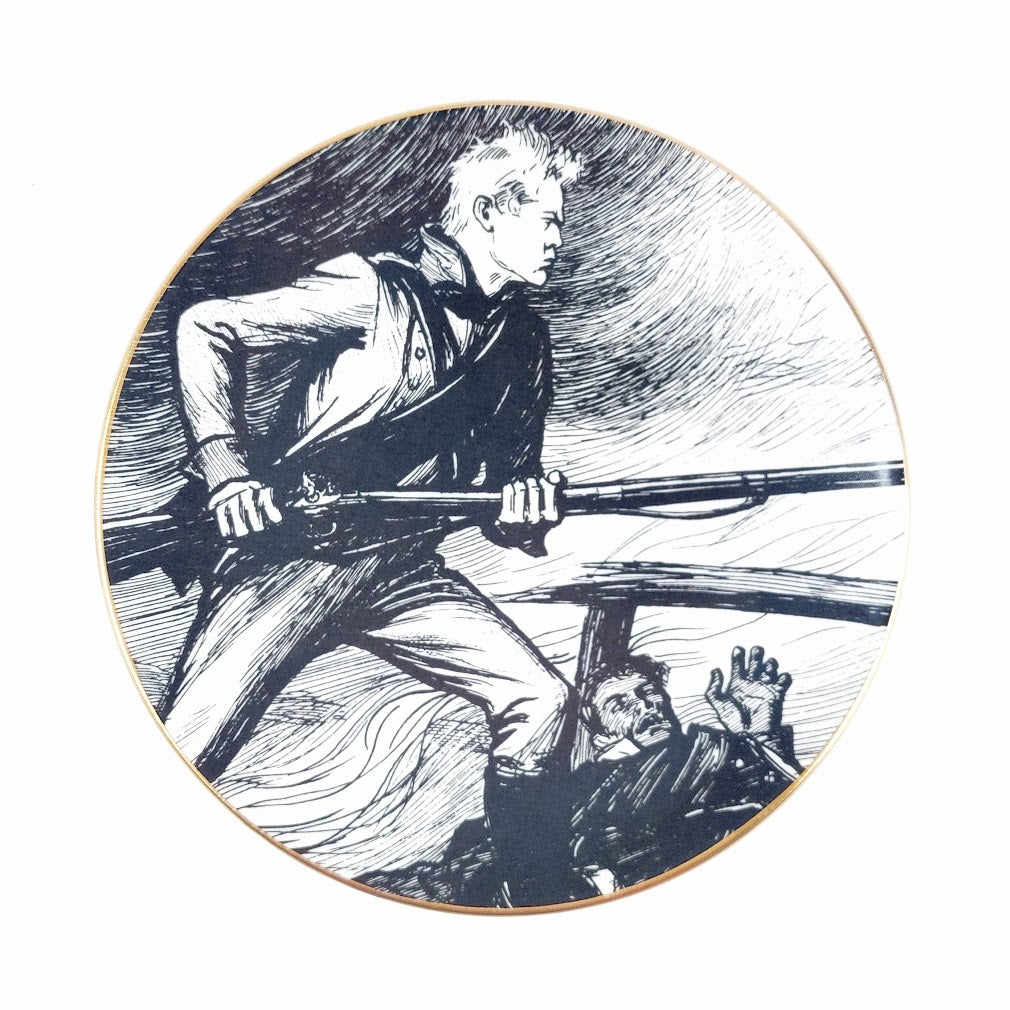 Arabia Vänrikki Stoolin tarinat Sven Tuuva seinälautanen