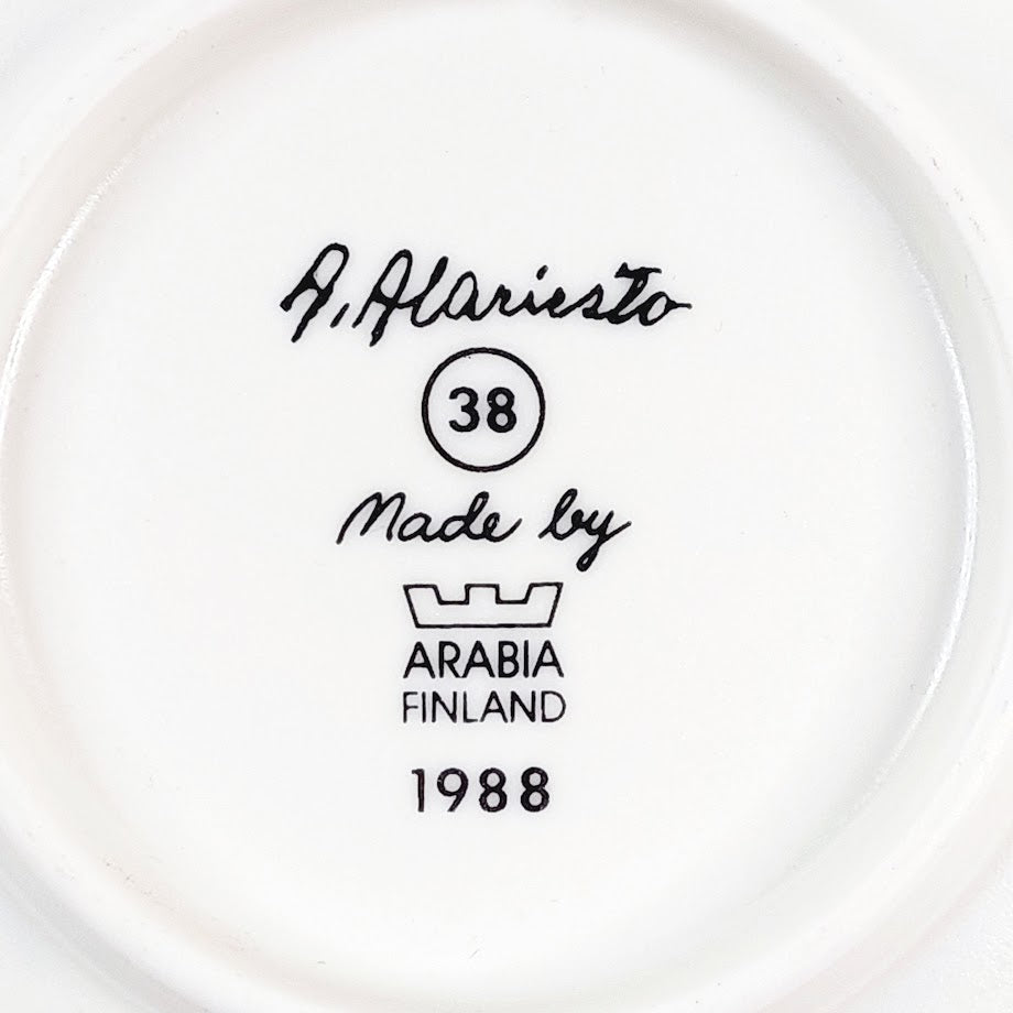 Arabia A. Alariesto Kivipaadet ilta-auringossa
