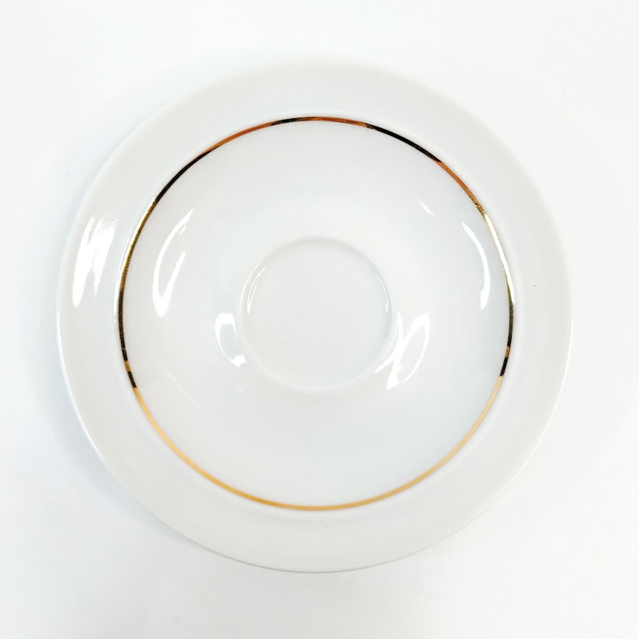 Arabia Harlekin Gold kahvikuppisetti 4 osaa