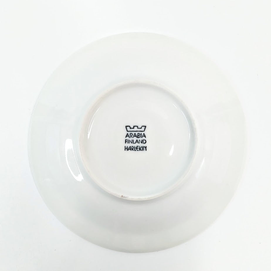 Arabia Harlekin Gold kahvikuppisetti 4 osaa