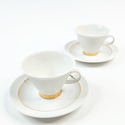 Arabia Harlekin Gold kahvikuppisetti 4 osaa