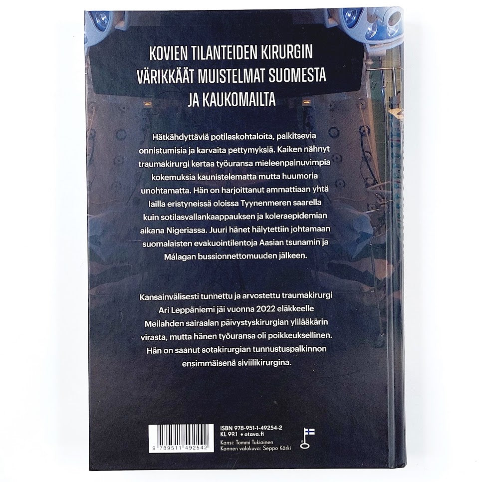 Ari Leppäniemi: Kutsukaa traumakirurgi