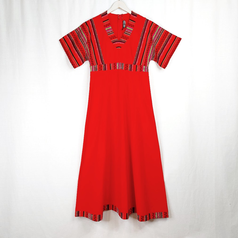 Arola vintage maksimekko koko S