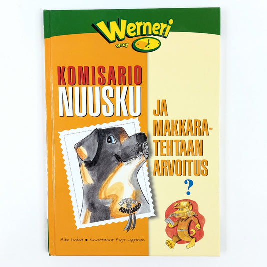 Kirja Asko Sirkiä Komisario Nuusku ja makkaratehtaan arvoitus