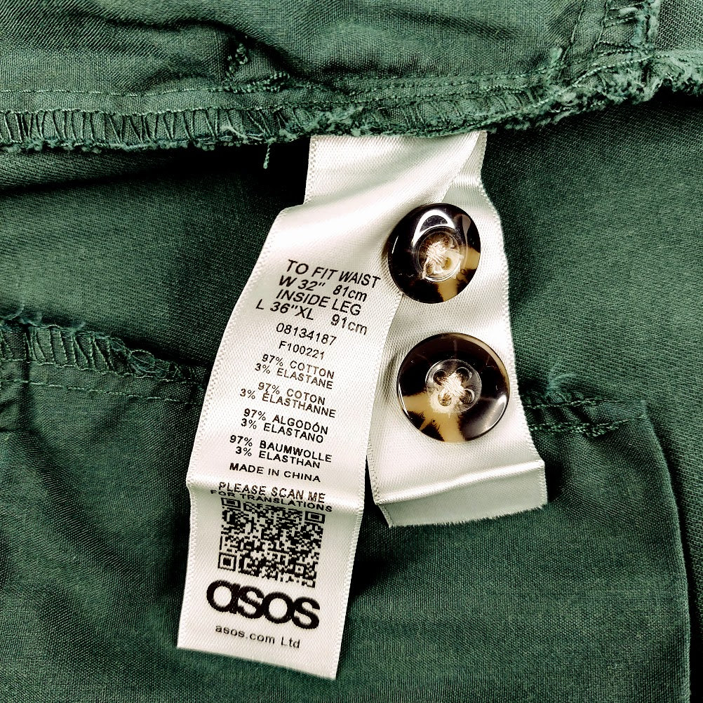 Asos chinohousut koko 32/36"
