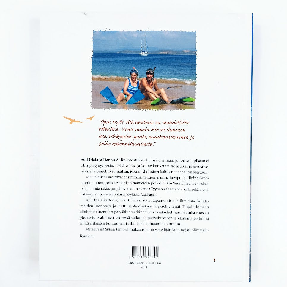 Auli Irjala: Meren selkä taittuu - Kertomuksia Kristiinan purjehdukselta
