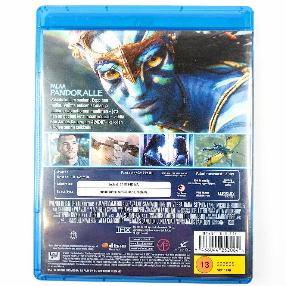 Avatar Blu-ray