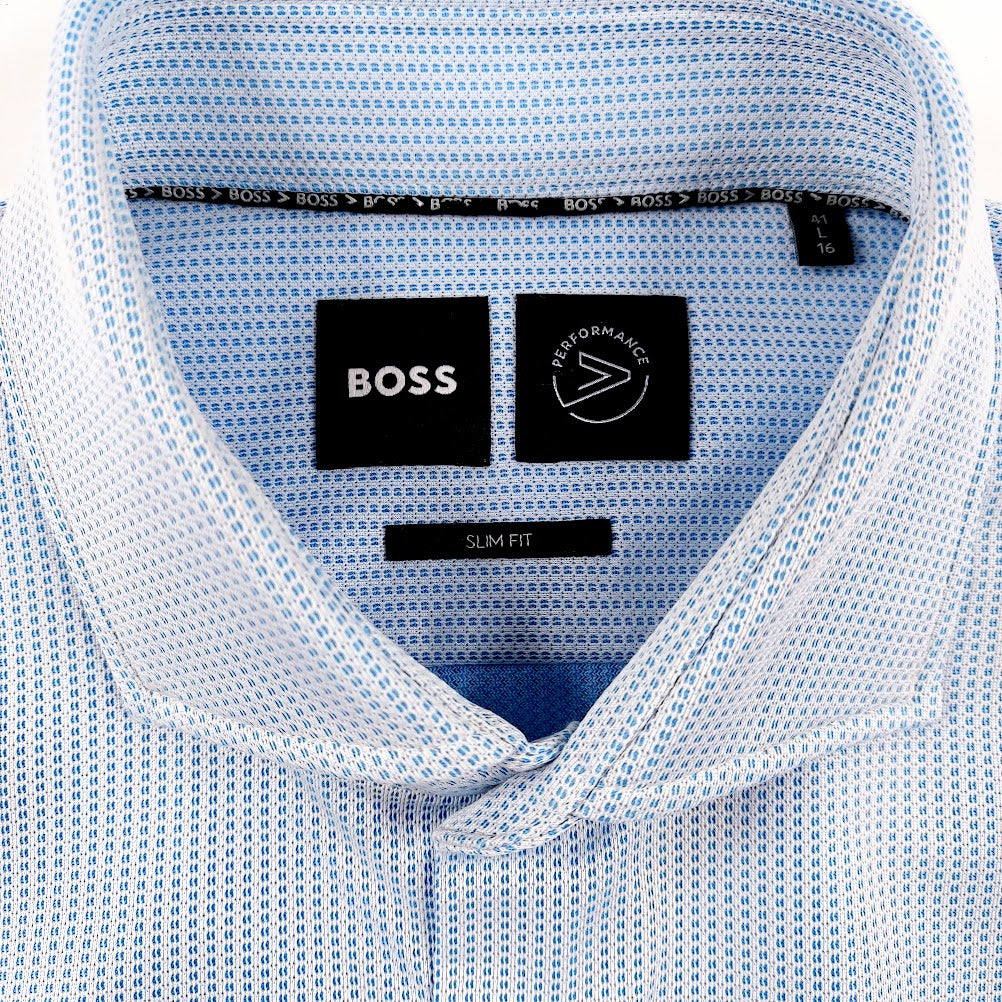 BOSS Hank Performance Slim Fit kauluspaita koko L