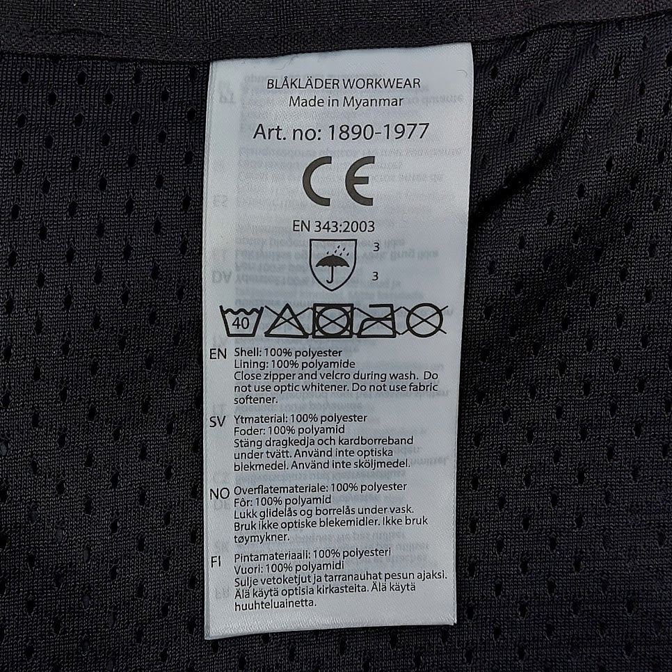 Blåkläder 1890 työhousut/kuorihousut koko L