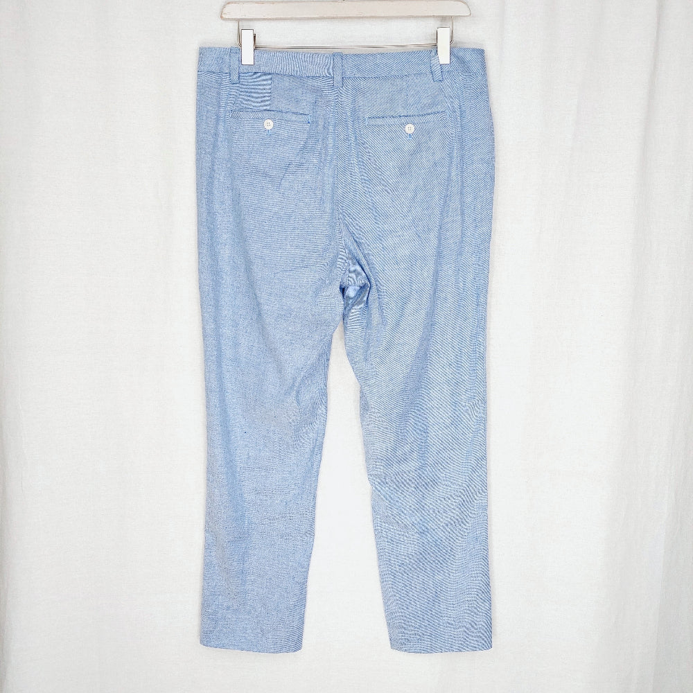 Banana Republic Avery pellavasekoitehousut koko 46