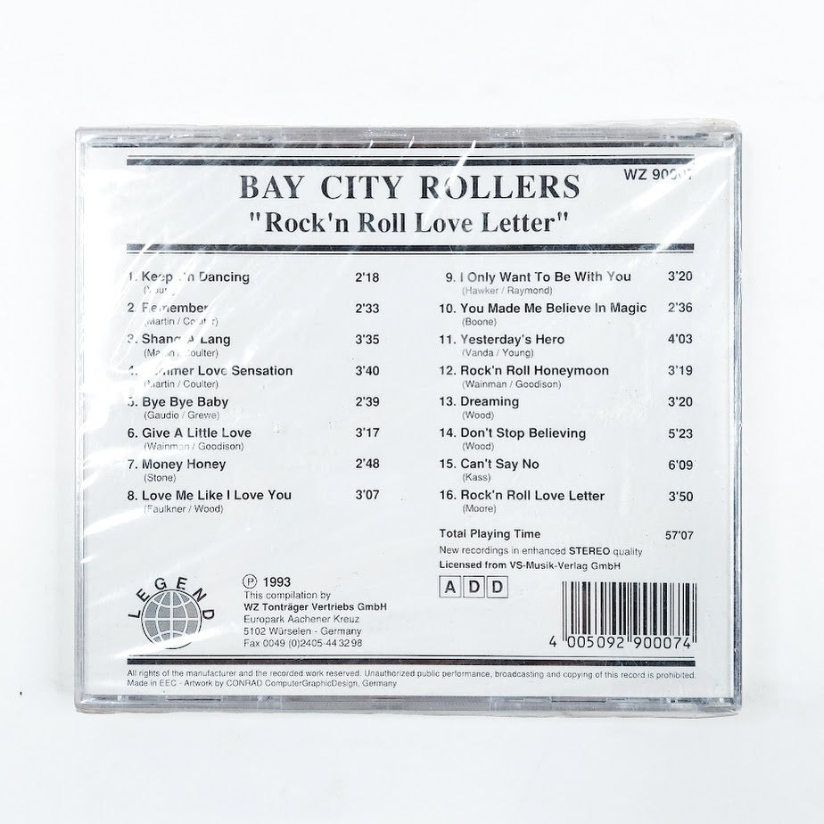 Bay City Rollers – "Rock'n Roll Love Letter" CD