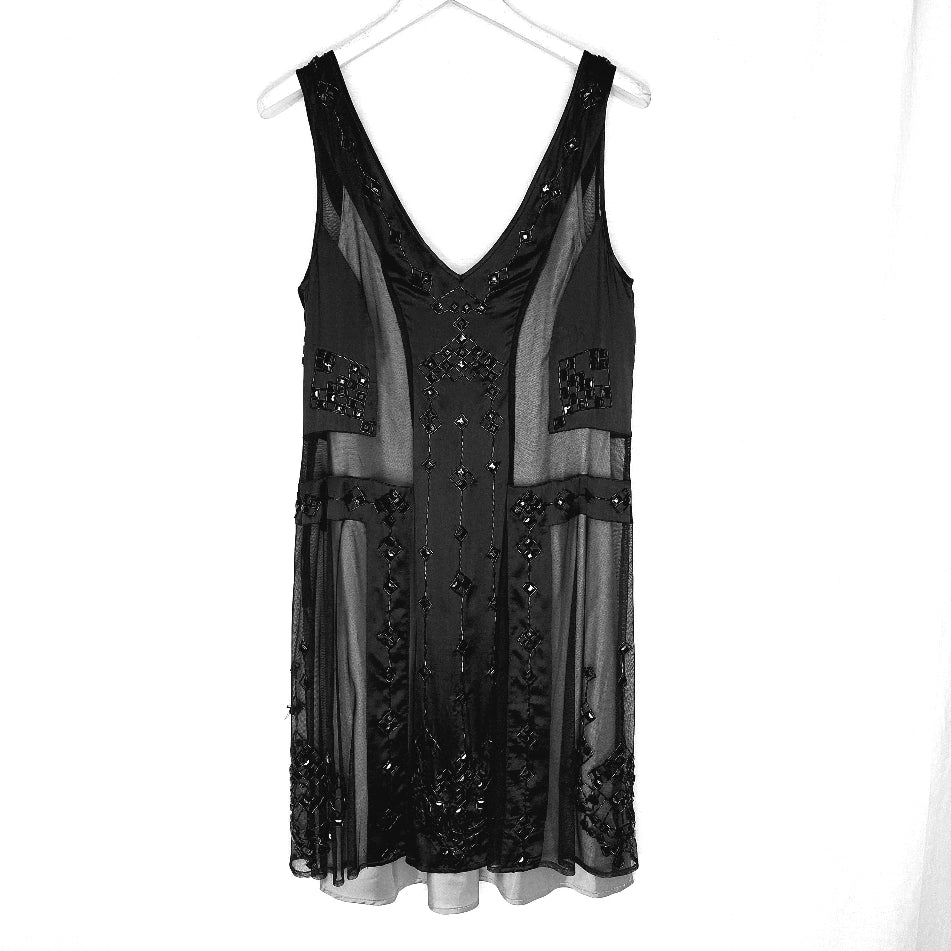 Belle by Oasis silkkisekoitejuhlamekko koko 38