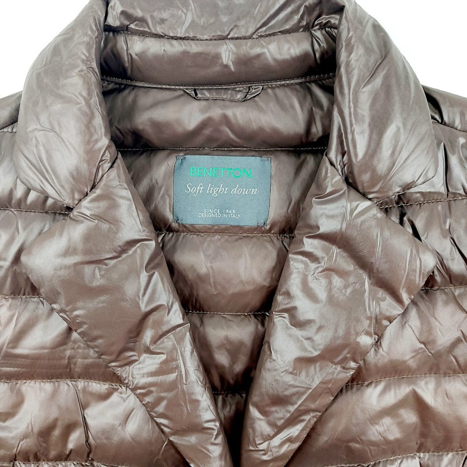 Benetton Soft Light Down kevytuntuvatakki koko L