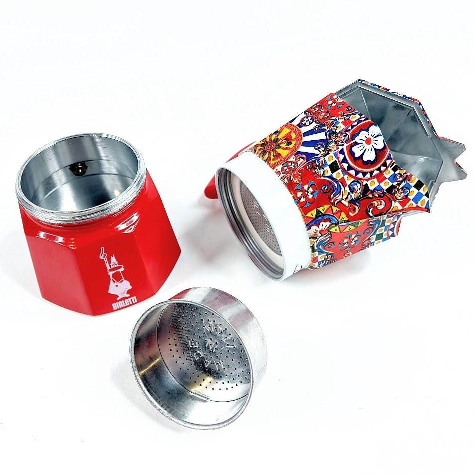 Bialetti Dolce & Gabbana 3 kupin mutteripannu