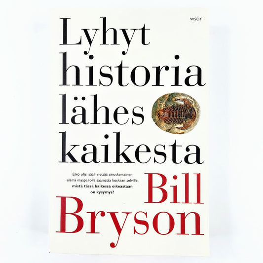 Bill Bryson: Lyhyt historia lähes kaikesta