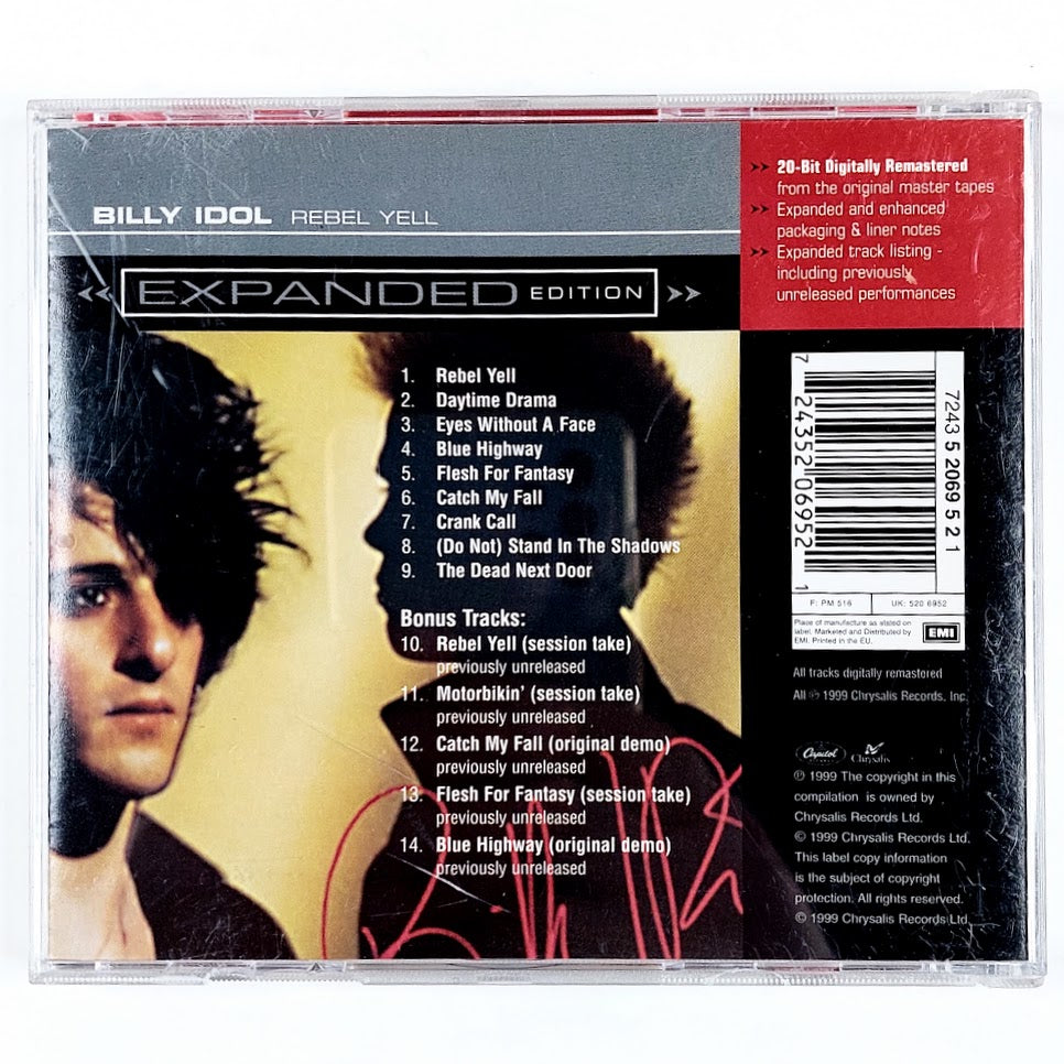Billy Idol: Rebel Yell Expanded Edition CD