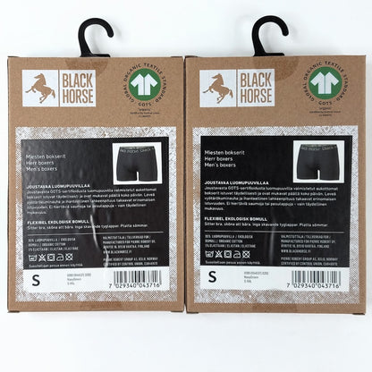 Black Horse miesten bokserit koko S 2 kpl