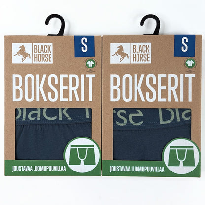 Black Horse miesten bokserit koko S 2 kpl