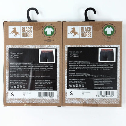 Black Horse miesten bokserit koko S 2 kpl