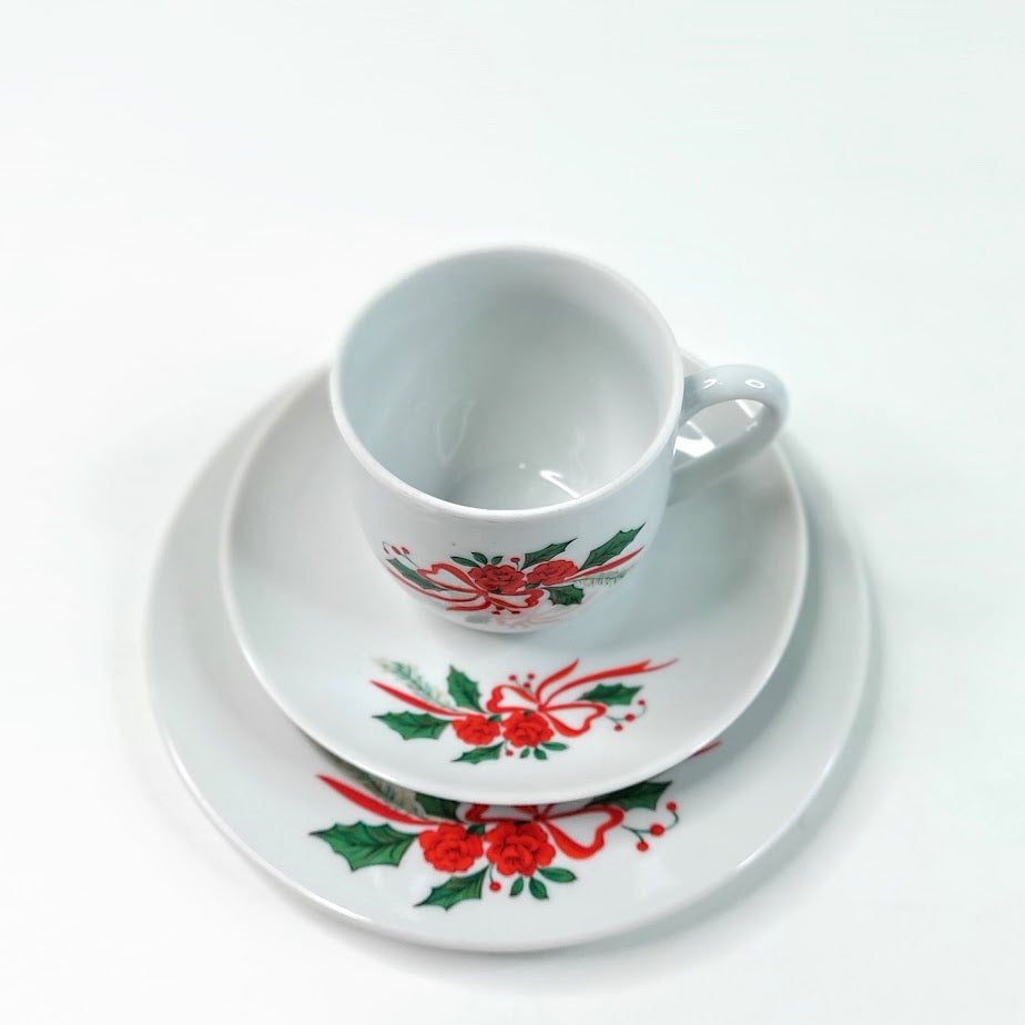 Karlowarsky porcelan - Bohemia kahvikuppisetti 15 osaa