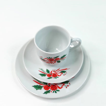 Karlowarsky porcelan - Bohemia kahvikuppisetti 15 osaa