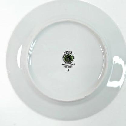 Karlowarsky porcelan - Bohemia kahvikuppisetti 12 osaa