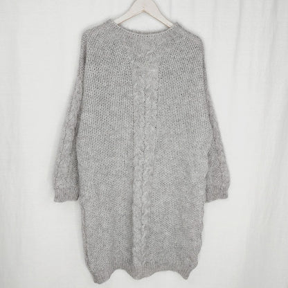 Bohemiana mohairsekoitteinen neulemekko koko One Size