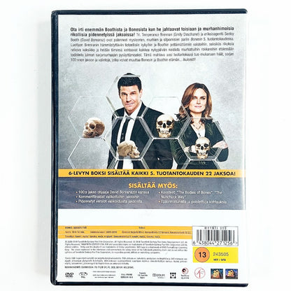 Bones 5. tuotantokausi DVD-boksi