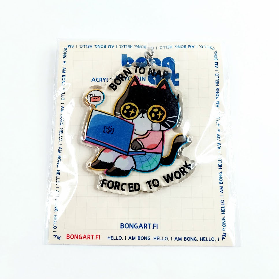 BongArt Born To Nap avaimenperä