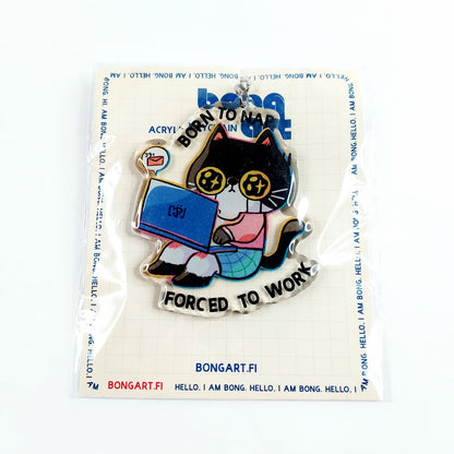 BongArt Born To Nap avaimenperä